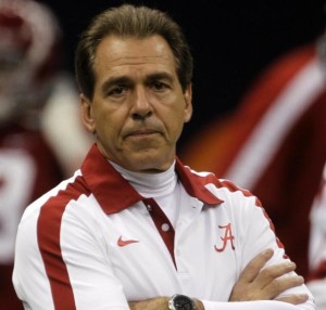 Alabama Coach Nick Saban